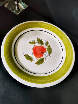 Large Italian plate Ceramica Primula like new