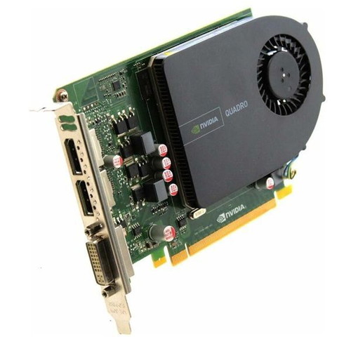 NVIDIA Quadro 2000 graphics card used, 1GB DDR5, PCI-E, DVI, DisplayPort