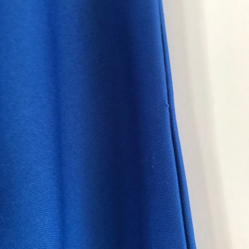 Vintage dress used, blue electric midi, EU 40