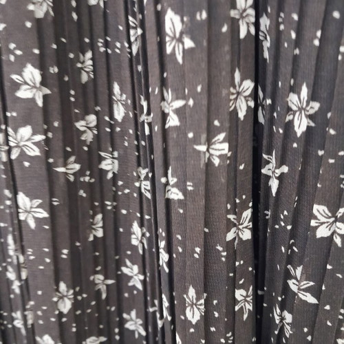 Cappuccini pleated maxi skirt with floral pattern size XL/XXL like new