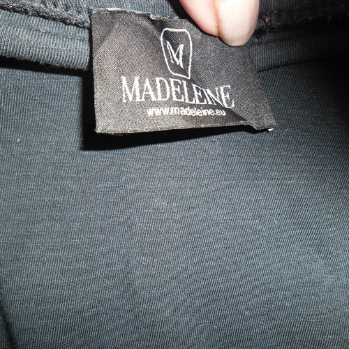 Madeleine cotton midi skirt black like new