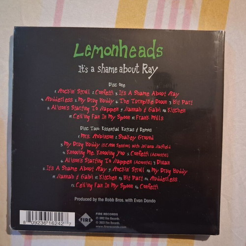 Lemonheads It's A Shame About Ray 2CD Deluxe Anniversary Edition new, alternative rock