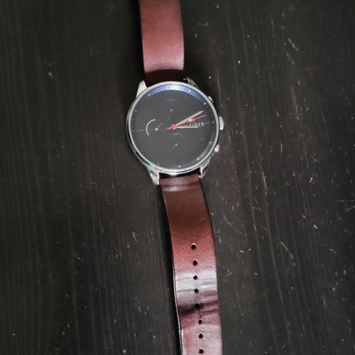 Tommy Hilfiger men's watch like new, blue and brown