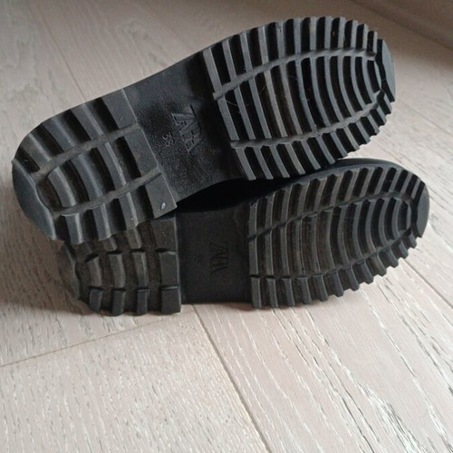 Zara ankle boots used, black, size 38, very good condition