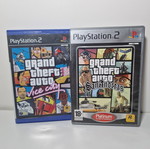 GTA Vice City και San Andreas παιχνίδια PlayStation 2 σαν καινούργια