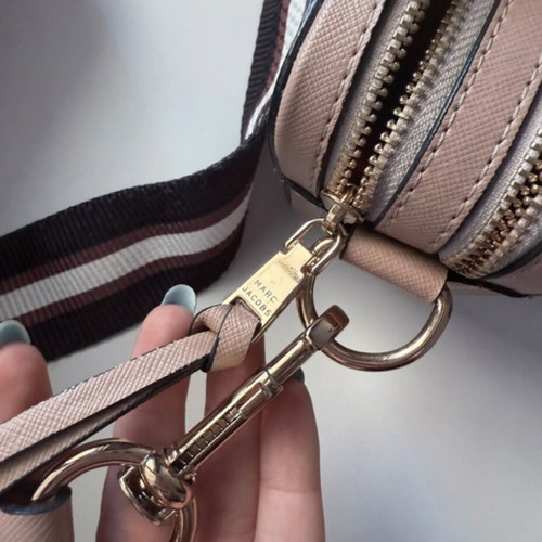 Marc Jacobs crossbody bag like new, black and pink