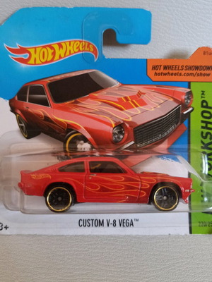 Hot Wheels 2014 HW Workshop Custom V-8 Vega new sealed