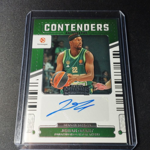 Panini Euroleague Contenders 2025/26 Jerian Grant Auto 11/99 Like New