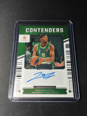 Panini Euroleague Contenders 2025/26 Jerian Grant Auto 11/99 Like New