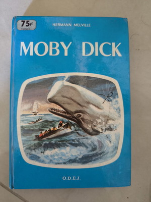 Moby Dick by Hermann Melville used edition 1962 ODEJ Paris French