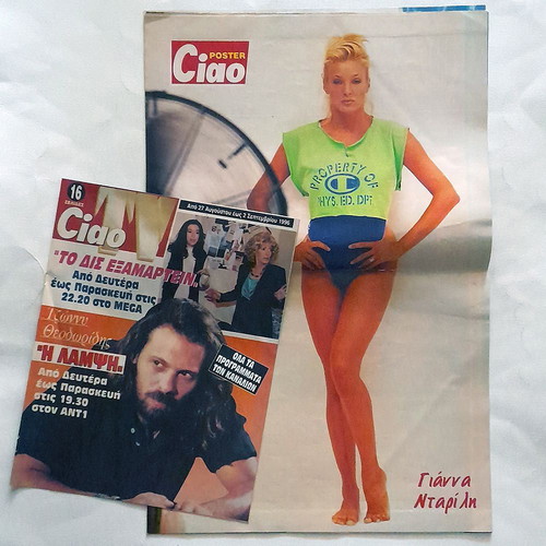 Ciao 132 magazine with Darilis poster used, minor wear