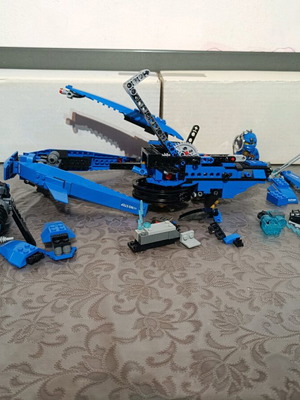 Lego Ninjago 70614 Lightning Jet употребяван, за части