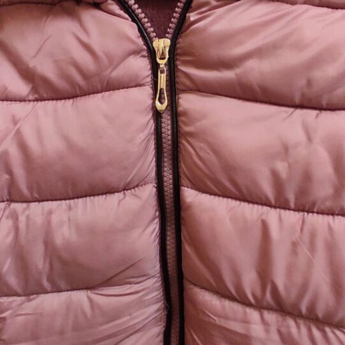 Pink jacket like new, size M, warm with fleece lining