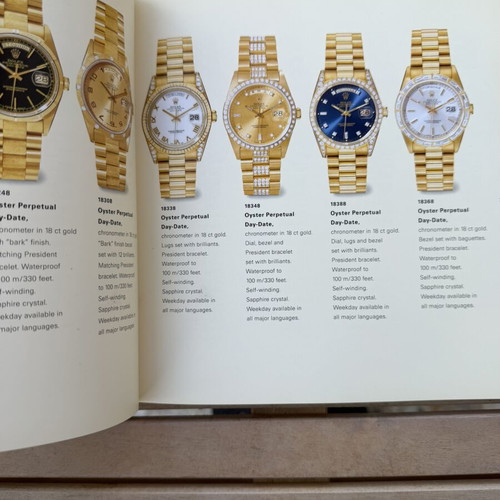 Rolex Oyster Catalogue used with English price references