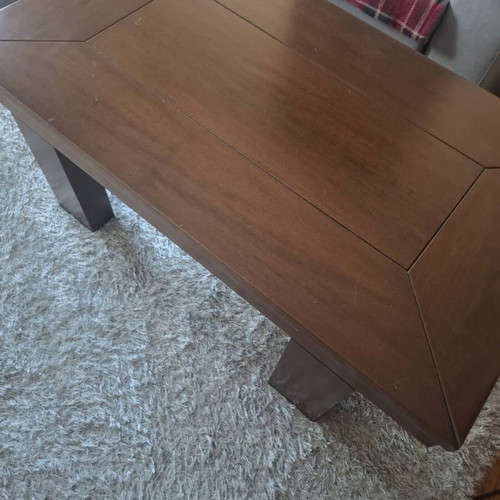 Solid wood coffee table used (120x70) classic design