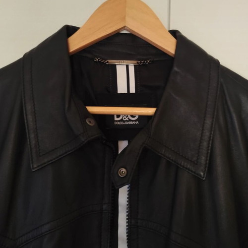 Dolce Gabbana leather jacket like new