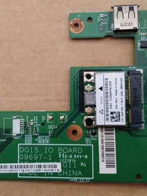 Dell Inspiron 15R N5010 Power Dc Jack Usb E-sata Wifi Ethernet DG15 IO BOARD μεταχειρισμένο