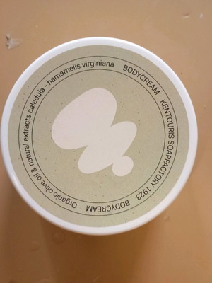Body Cream Olive, Calendula & Hamamelis new from Kentouris Soapfactory