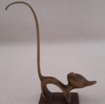 Brass decorative cat used