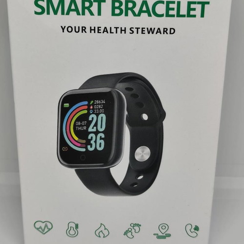 Smart Bracelet Y16 white silicone unisex like new