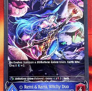 Remi & Rami, Witchy Duo (Evolved) - BP02-043EN - Shadowverse Evolve / Runecraft