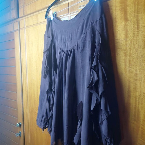 Pennyblack silk skirt bordeaux like new, size M