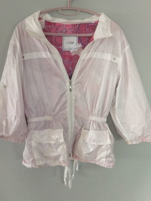 Gaudi spring jacket like new, white multicolor