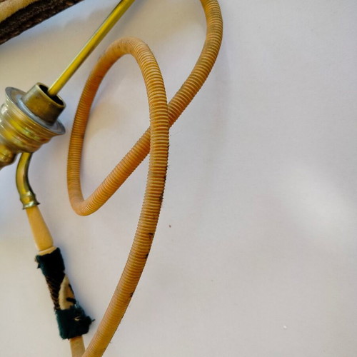 Old hookah used with painted glass from Constantinople