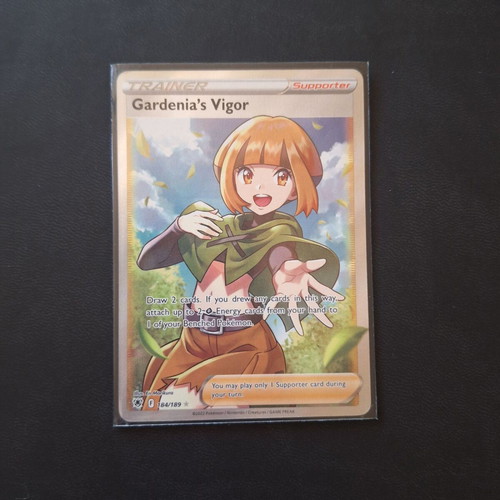 Gardenia's Vigor Pokemon κάρτα καινούργια