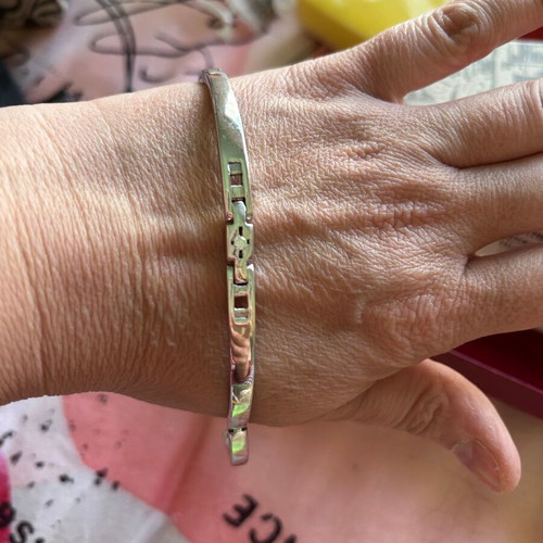 Silver bracelet used