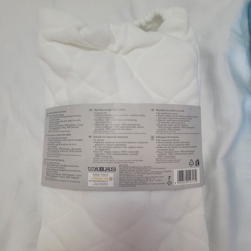 Washing machine cover, white, new