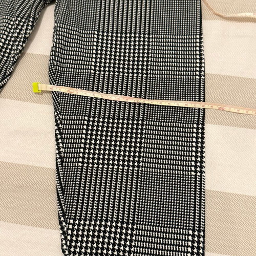Stradivarius leggings pants size M, like new, black and white checkered