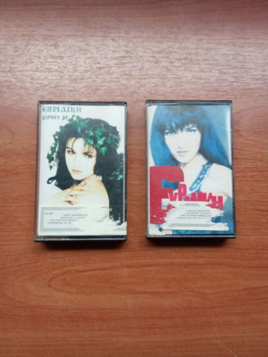 Evridiki audio tapes used, pack of 2, 1980s-1990s