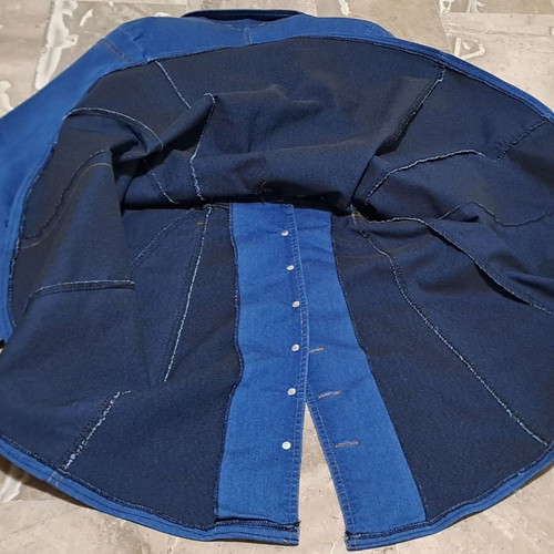 212 Chique women's denim dress like new, blue, size S