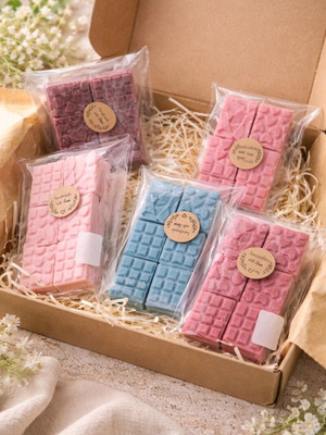 Wax Melts 6 τμχ Μικρές Μπάρες Σοκολάτας Καινούργιες