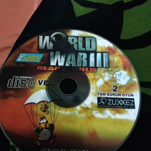 World War III Black Gold PC game used, RTS strategy