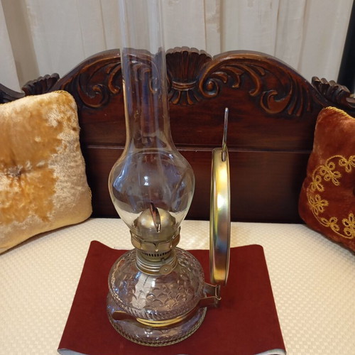 Traditional Czech Oil Lamp like new, fully functional
