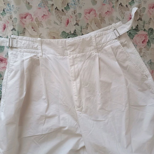 Stradivarius White Pants Like New Size L