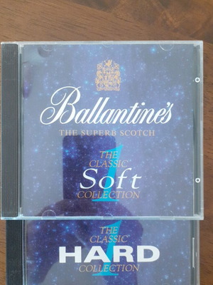 Ballantine's Hard & Soft Collection πακέτο 2 CD σαν καινούργια, ροκ