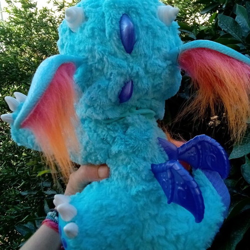 Furreal dragon used that blows real smoke