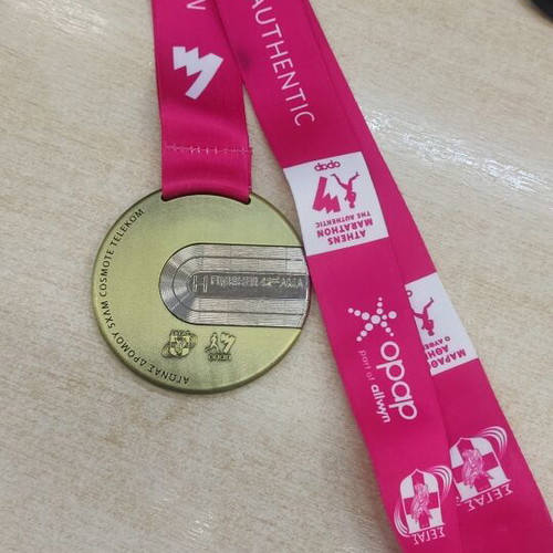 Athens Marathon 42nd Finisher Medal like new, authentic