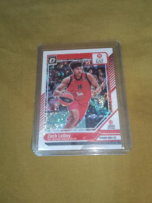 Leday White Sparkle SSP card like new, with sleeve and top loader