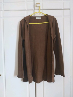 Nouveau cardigan used, brown, size L