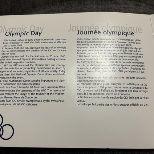 Collectible Olympic Games coin new, limited edition