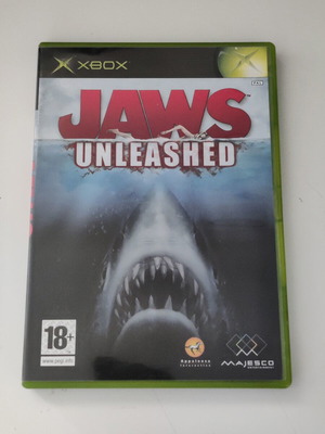 Jaws Unleashed Xbox game like new, complete