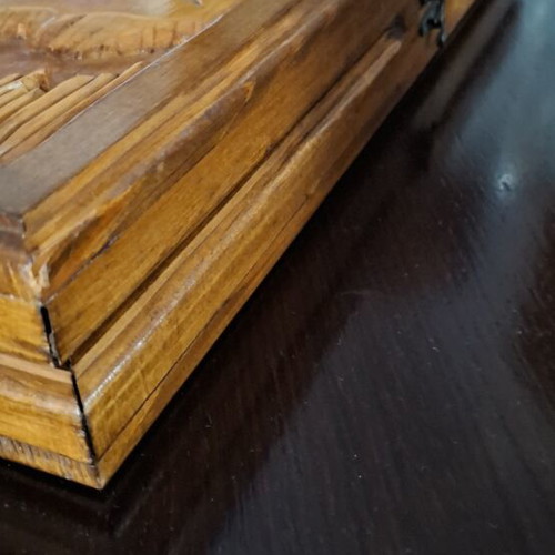 Backgammon handmade wooden, new, very heavy