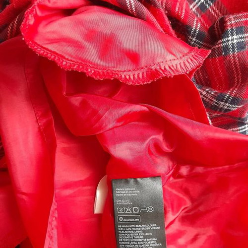 Φόρεμα H&M μεταχειρισμένο, 6-7 ετών, 122 εκ., κόκκινο