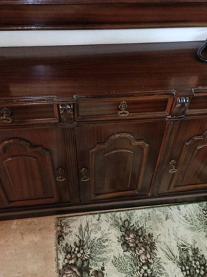 Entrance furniture with mirror used