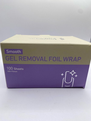 Gel removal foil wrap with cotton like new