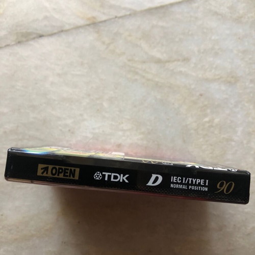 TDK cassette 90 minutes new, sealed packaging